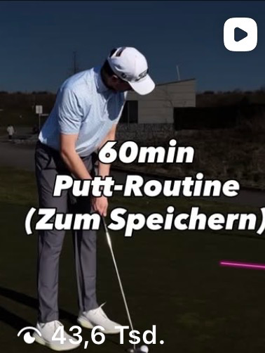 Putt-Routine — Instagram Reel